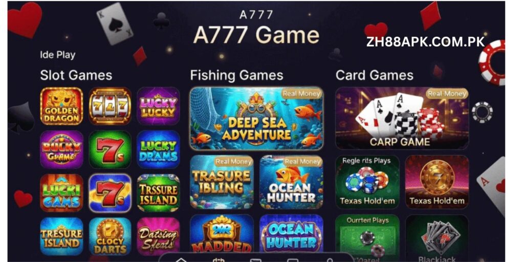 A777 Earning App